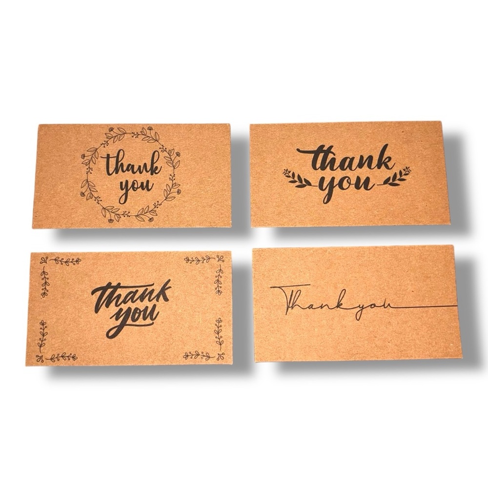 Holiday Resellers Bundle-50 Thank You Cards, Measuring Tape, Holiday Washi Tape - Picture 3 of 6